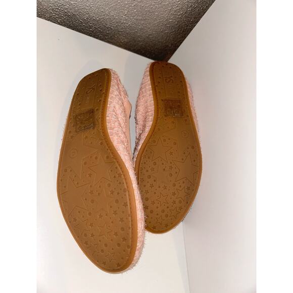 YS YOSI SAMRA Miss Samara Preppy KidCore Ballet Flats Shimmer Mesh Flats - Picture 3 of 6